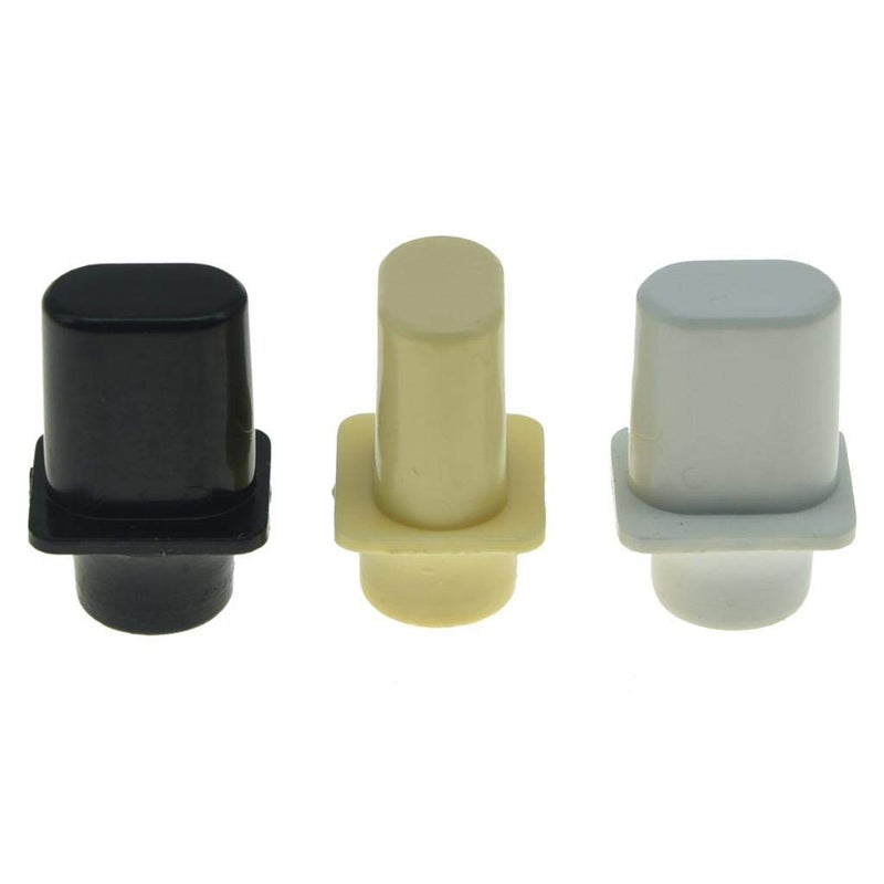 KAISH Pack of 2 Ivory Vintage Top Hat Switch Tip 3 Way or 4 Way Pickup Selector Switch Knobs for USA Tele/Telecaster - Image 5